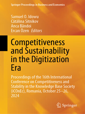 cover image of Competitiveness and Sustainability in the Digitization Era